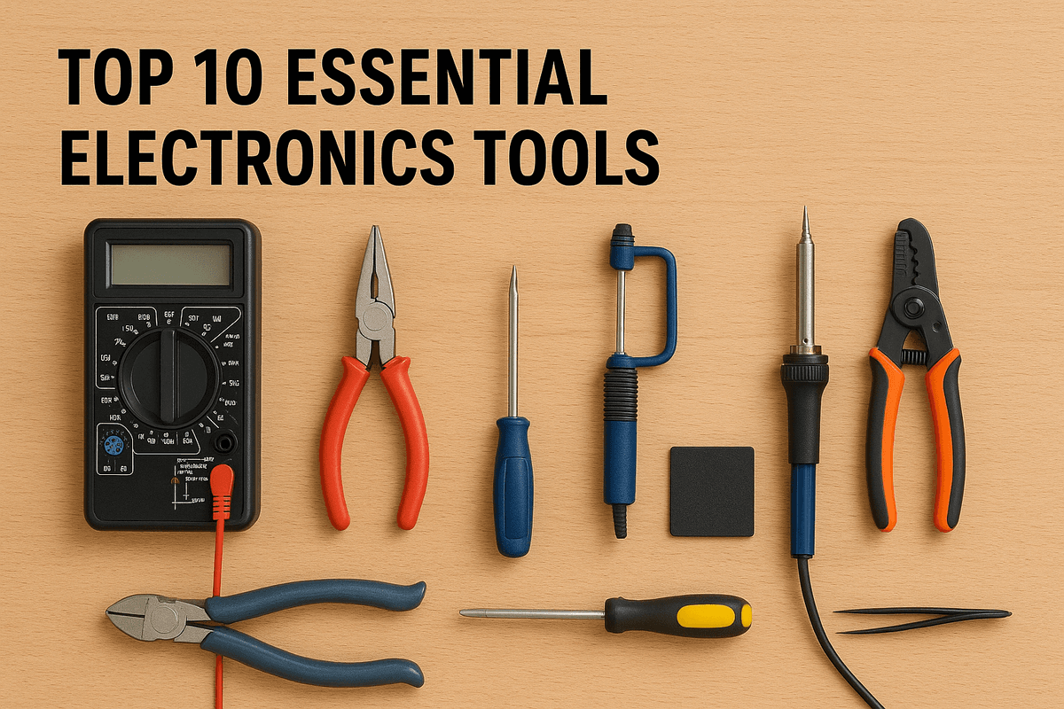 Top 10 Essential Electronics Tools