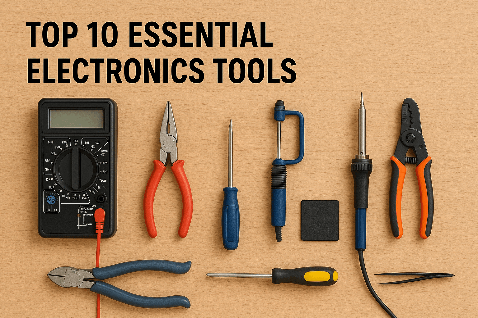 Top 10 Essential Electronics Tools
